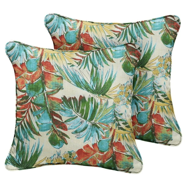 18 x 18 Pillow Cover Swavelle Indoor Outdoor Splish-Splash Atlantis Hand Crafted 18 x 18 Pillow Cover Swavelle Indoor Outdoor Splish-Splash Atlantis Hand Crafted